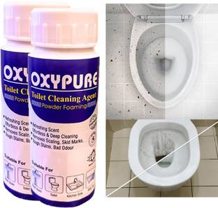 jkl OXYPURE Toilet Cleaning Agent - Effortless & Deep Cleaning Foaming ...