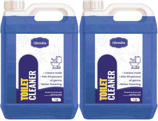 Qlendia Fresh Advanced Disinfectant Toilet Cleaner Extra With 10x Power formula Regular Liquid Toilet Cleaner