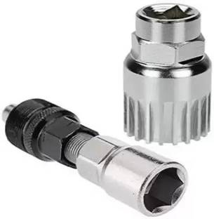 Ubod Bicycle Bottom Bracket Remover Tool,Standard 20-Tooth Cycling Crank Extractor Bottom Bracket Removal Tools