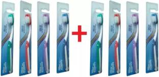 Modicare Fresh Moments (Compact Head, Flexible neck, Soft Tynex ) PACK OF 8 Medium Toothbrush
