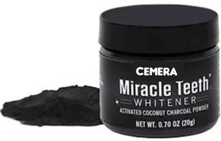 Cemera Activated Charcoal Tooth Powder For Instant Teeth Whitening