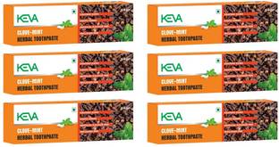KEVA Clove Mint Toothpaste:Tightens Gums, Fights Germs, Artificial Flavour Free, Toothpaste