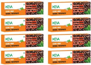 KEVA Clove Mint Toothpaste: Tightens Gums, Fights Germs, Artificial Flavour Free Toothpaste