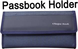 Kopila Multiple Cheque Book Holder,Matte Material,Holds Upto 3 Chequebook,6 Card,1 Pen