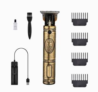 Lukks professional Electric Rechargable Pro Li Outliner Grooming Zero Gapped Bald headed for Men Trimmer 45 min  Runtime 4 Length Settings