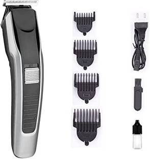 Nka 538 Original Rechargeable Cordless Premium Quality Hair Trimmer 60 min  Runtime 4 Length Settings