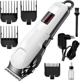 KEEIMI Professional Rechargeable Hair Trimmer Electric Hair Clipper, Trimmer Fully Waterproof Trimmer 240 min  Runtime 4 Length Settings