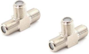 Kenware RG6 Cable T-Shape Jointer DTH Cable Connector DTH Wire Connector Socket DISH CABLE T-JOINTER Wire Connector