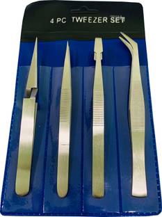 GOGNA DIY, HOBBY TWEEZER SET OF 4 PCS