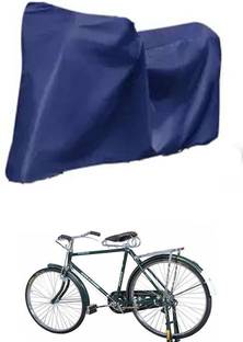 RONISH Cycle Cover Plain Blue For Super Strong 5459 Cm Bicycle Cover Free Size
