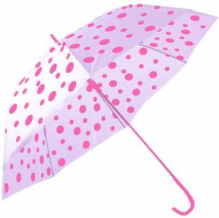 INFISPACE Transparent Polka Dot Umbrella Umbrella