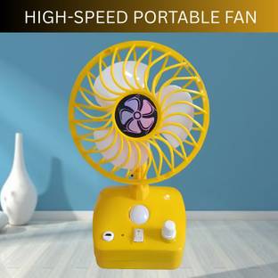 Clairbell Mini AC Cooler, Small Desk Fan With 180° Adjustable Angle, USB Fan for HomeQJ337 Mini AC Coo...