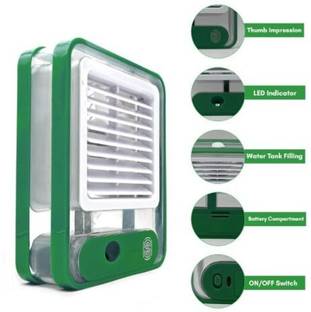 ENMORA Misting Small Fan with Mist LED Light,Electric Battery Operated AQW8 Misting Small Fan with Mist LED Light,Electric Battery Operated AQW8 USB Fan