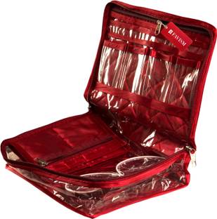 FAVISM Designer Multi Jewellery or bangles Vanity Kit Makeup and Jewellery Vanity Box