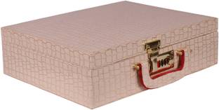 MaaCare Wooden 1 Piece Three Rod Bangle Storage Box with Lock System N A PURSE is a trusted brand for bangle lovers everywhere Vanity Box