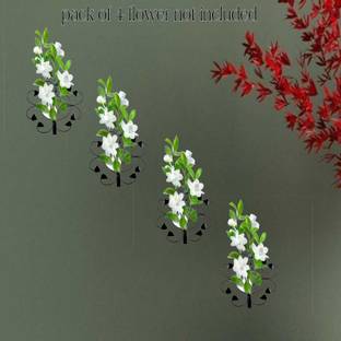 ISHA TOUCH METAL KING RA Touch Vase-Combo of 4 wall hanging flower Vase Iron Vase