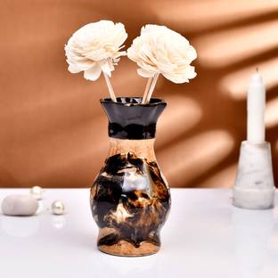 Onlinch Ceramic Donut Vase/Flower Vase Pampas Grass Vase/Vase Home Decor Centrepiece/786 Ceramic Vase