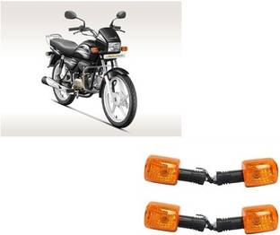 RIDIFY Front, Rear, Side Incandescent Indicator Light for Hero Splendor Plus