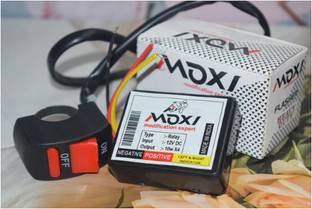 CROXIV Front, Rear, Side Flasher Indicator Light for Bajaj, Hero, Honda, KTM, Universal For Bike Universal For Bike