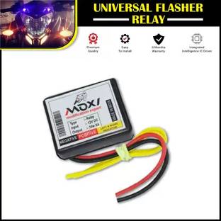 CROXIV Front, Rear, Side Flasher Indicator Light for TVS, Hero, Honda, KTM, Royal Enfield Universal For Bike