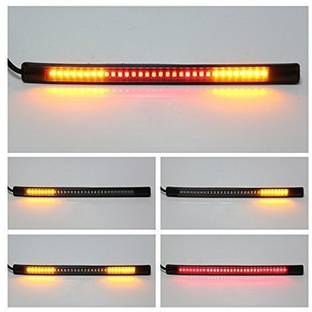 shine motorz Rear LED Indicator Light for Universal For Bike Universal For Bike