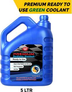 UE Premium Radiator Coolant Ready To Use Green -5 Liter Pre Mixed Coolants for All Vehicles Coolant Green