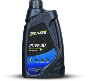 Signate 20W40 4T Engine Oil for Bikes | Power Formula For High Performance Engine Oil