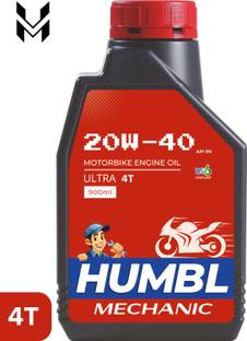 THE HUMBLE MECHANIC MOTUIOL 4T 20w-40 API SN JASO MA2, HIMBLE mechanic High Performance Engine Oil
