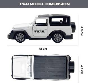 Adhira Toys 1 Thar car Toy for Kids in diecast Metal, Exclusive Alloy Metal