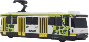 Shree Jee CITY TRAM MELBOURNE METRO TRAIN PUBLIC TRANSPORT PULL BACK TOY