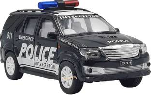 Shree Jee POLICE INTERCEPTOR CAR TOY WITH ROOF LIGHT
