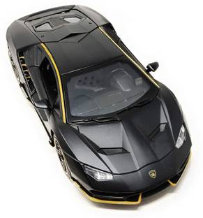 Galactic Lamborghini car Die-Cast 4 Wheel Drive Metal Car Pull Back with Openable Doors, Light, and Music for Kids