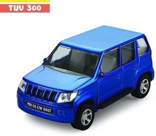 WooZee MAHINDRA TUV 300 Miniature Pull Back TUV with Doors Openable