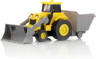 333MART Plastic Construction Vehicles Set Road Dumper Truck for Kids' Play and Learning
