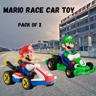 Glenston super mario Road Racer car Vehicle toy for kids (pack of 2)