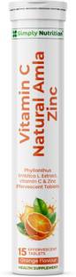 Simply Nutrition Natural Vitamin C from Amla and Zinc