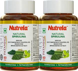 NUTRELA Natural Spirulina Tablets