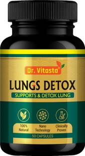Dr Vitasta Lungs detox,Ayurvedic Supplement for Healthy Lungs and Breathing Disorders