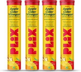 The Plant Fix Plix Apple Cider Vinegar 15 Effervescent Tablet with mother Mango