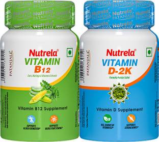 NUTRELA Combo B12+D2k Multivitamin Capsules