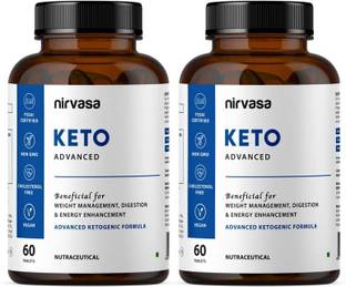 Nirvasa Keto Advanced Fat Burner Tablet with Garcinia Combogia