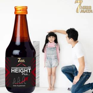 7Herbmaya Height Plus Height Growth Juice For Boys & Girls/Height Gain Juice/Height Growth
