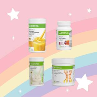 HERBALIFE F1 SHAKE MIX-MANGO,PP-200GM,SHAKEMATE AND KASHMIRI KAHWA