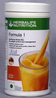 HERBALIFE F1 Mango Shake Mix Weight Management Protein Blends(500 g, Mango)