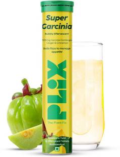 The Plant Fix Plix Garcinia Cambogia Tablets For Weight Loss with ayurvedic herbs Ginger & Cinnamon