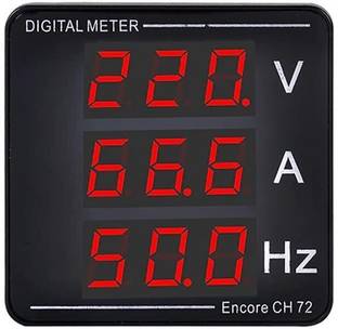 amiciSense 3 in 1 Digital Meter 50~500V Voltage Tester with Frequency and Current Test Digital Voltage Tester