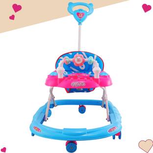 SMILEYTOYS Musical 2-in-1 Walker With Parent Rod
