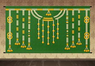 Sukalpa Varalaxmi MATA (8FT-8FT) Backdrop