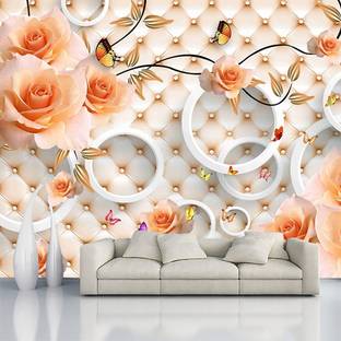 HD PRINT HOUSE Decorative Multicolor Wallpaper