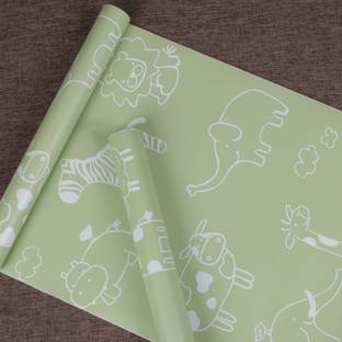 Flipkart SmartBuy Abstract Green Wallpaper